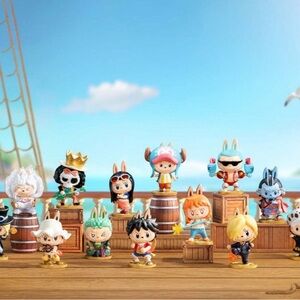🔥New! Pop Mart The Monsters X One Piece Figure Mystery Blind Box
